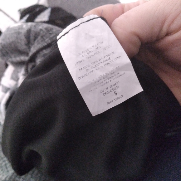 AZALEA/ARITZIA Ribbed Black Floral Ruffled Shoulder Dress, … - Picture 3 of 4